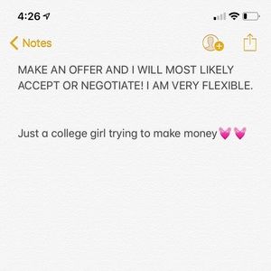 I’m super super flexible!